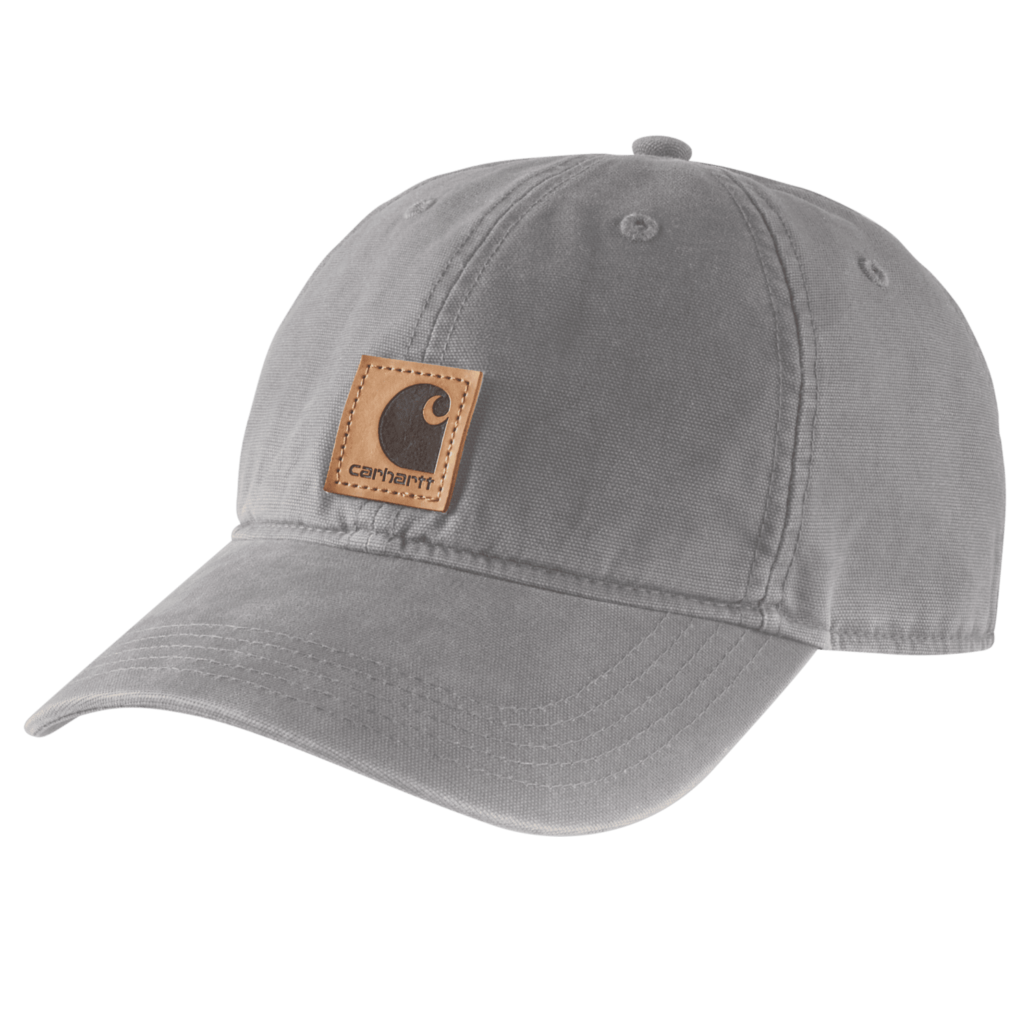 Carhartt Canvas Cap Men Asphalt