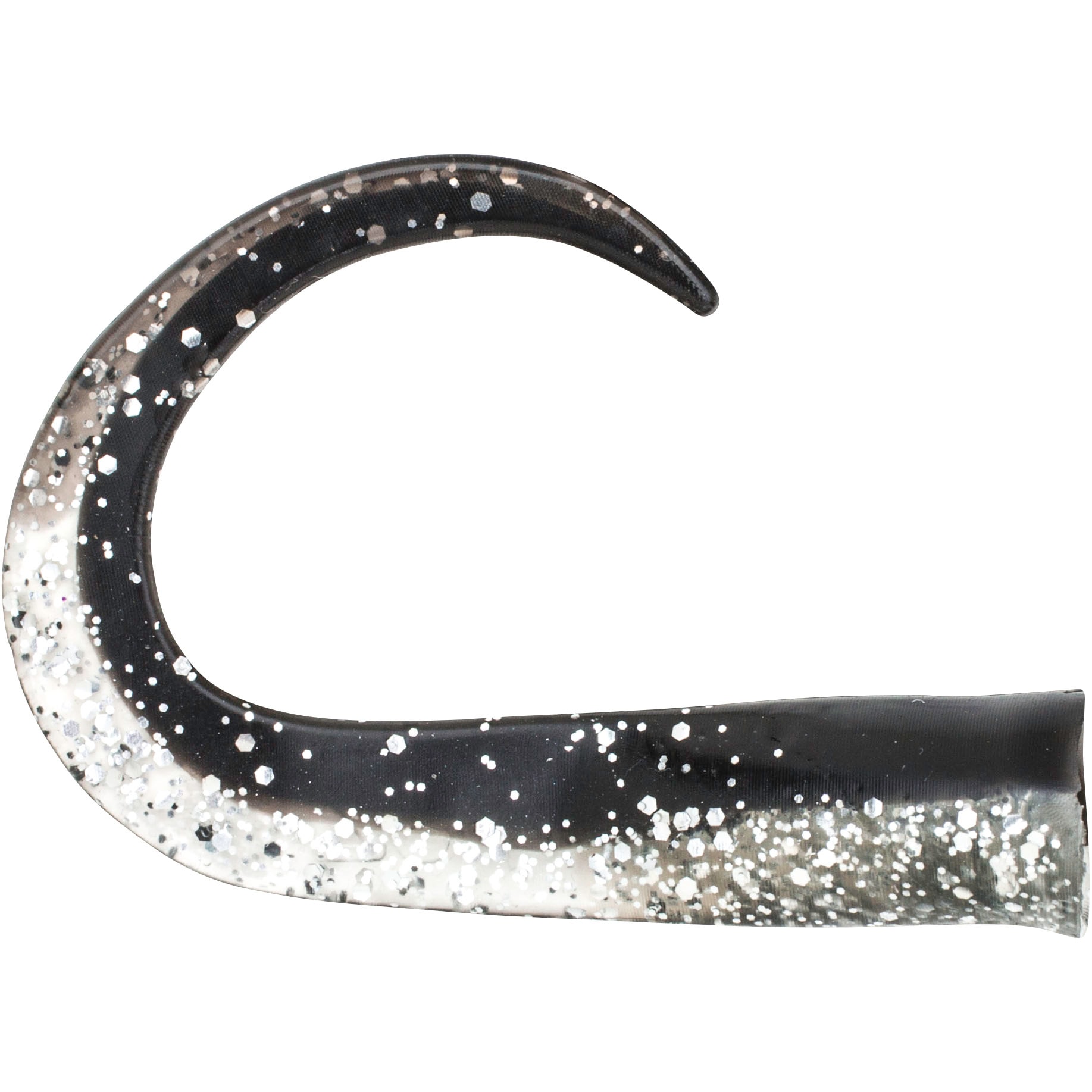 Svartzonker Glide Tail Junior Black Silver 3-pack -