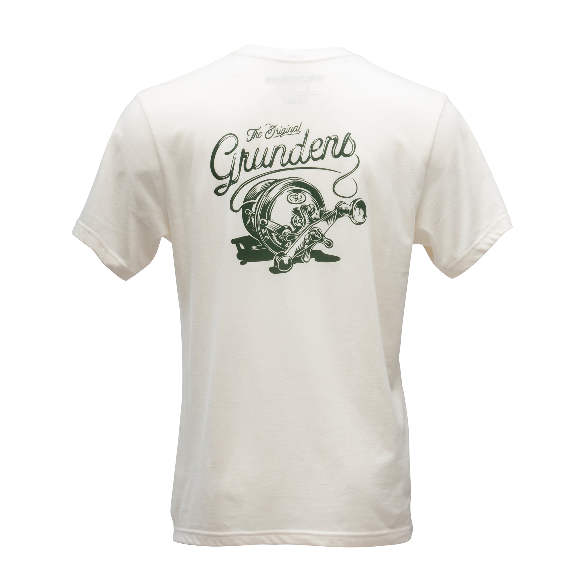 Grundéns Classic Reel SS T-Shirt Fog 3XL