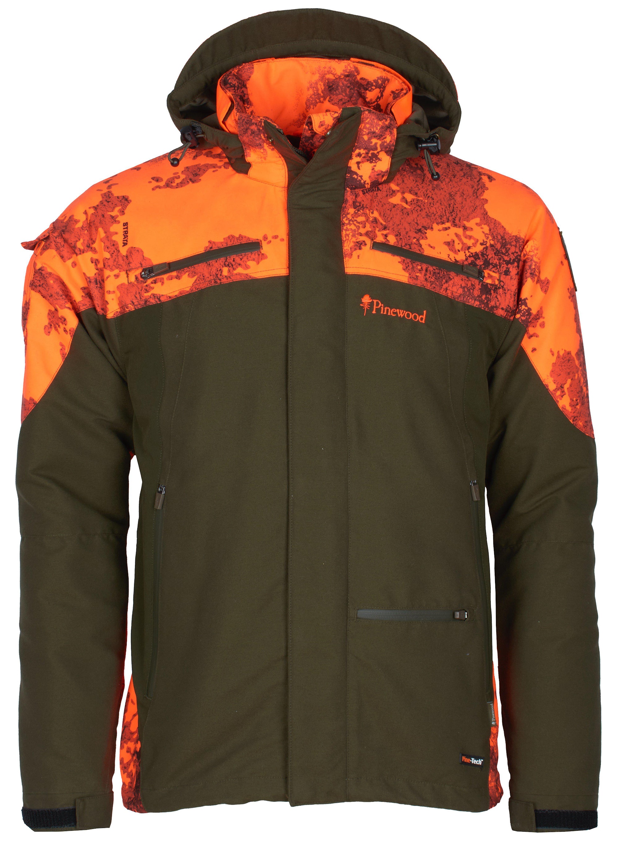 Pinewood Hunter Pro Xtr 2.0 Camou Jacka Herr Mossgreen/Strata Blaze 3XL