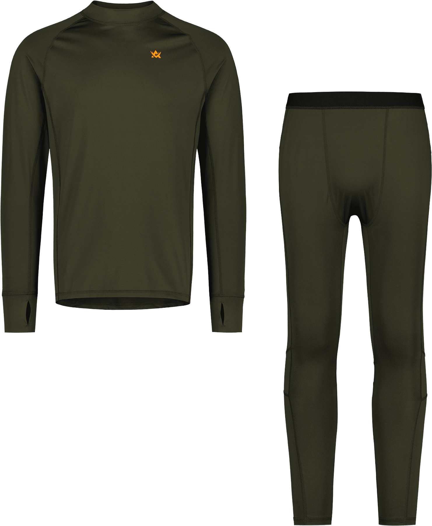 Alaska 1795 CoolDry Base Layer Set Men Night Green