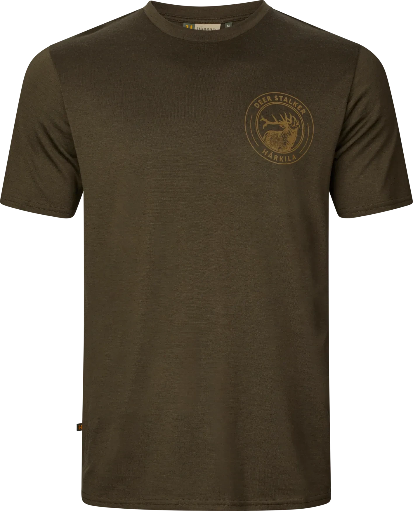 Härkila Game Kortärmad T-Shirt Herr Willow green stag XXL