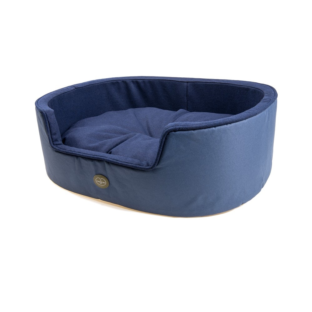 Le Chameau Dog Bed Large Mörkblå