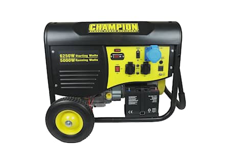 Champion Aggregaatti CPG6500E2 5,5kW 1-vaihe bensiini
