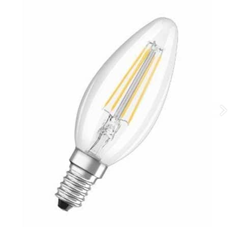 Osram Led-lampa Retro Kron 4w E14 Klar 827 Cl B (37) Osram