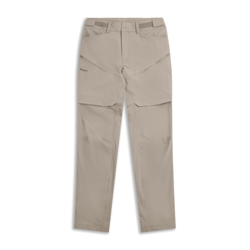 Bergans Convertible Zip-Off Softshell Pants Men Rock Taupe