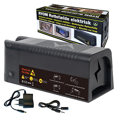 Ryom Elektrische Rattenfalle inkl. Adapter