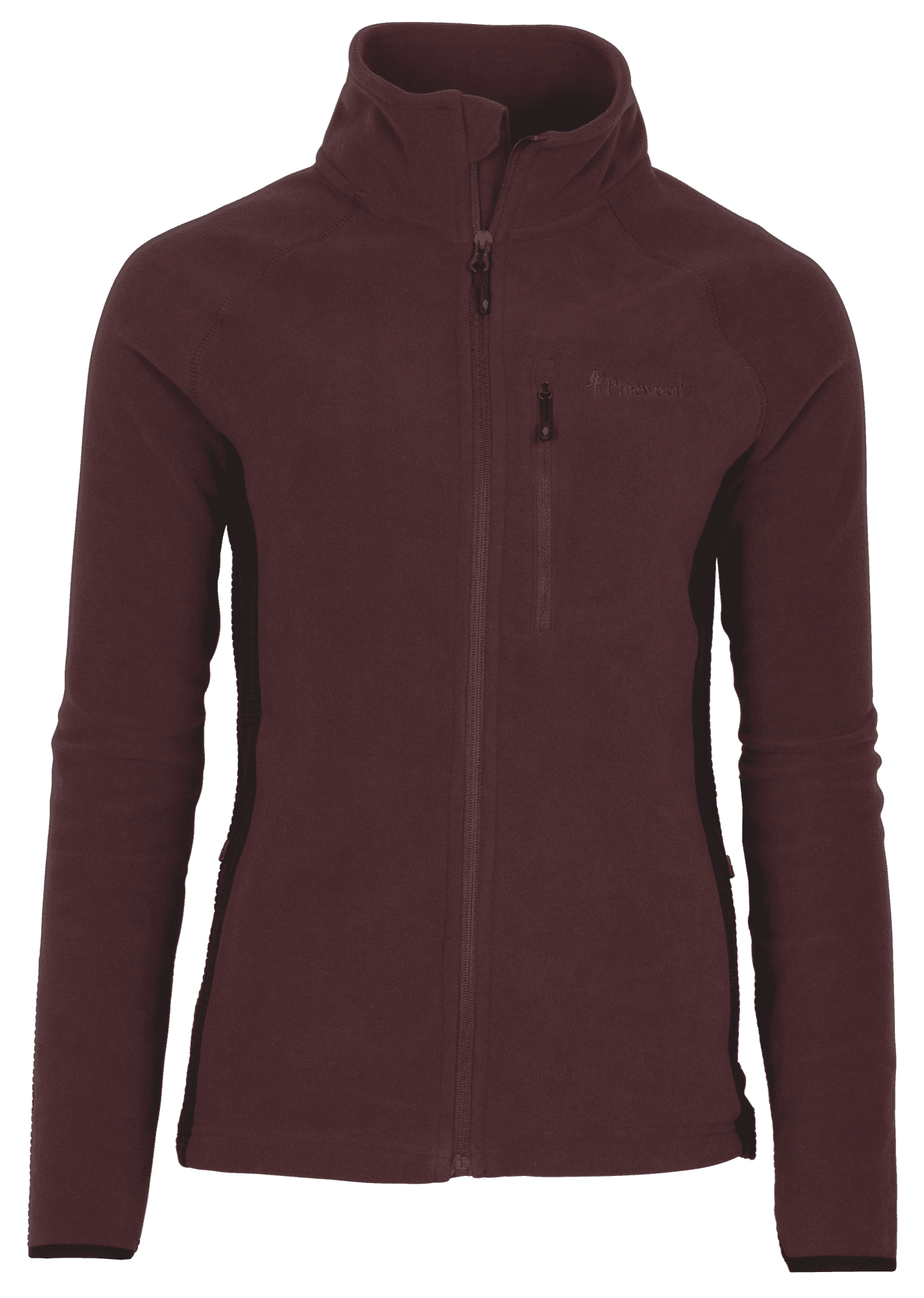 Pinewood Air Vent Fleecejacka Dam Earth Plum