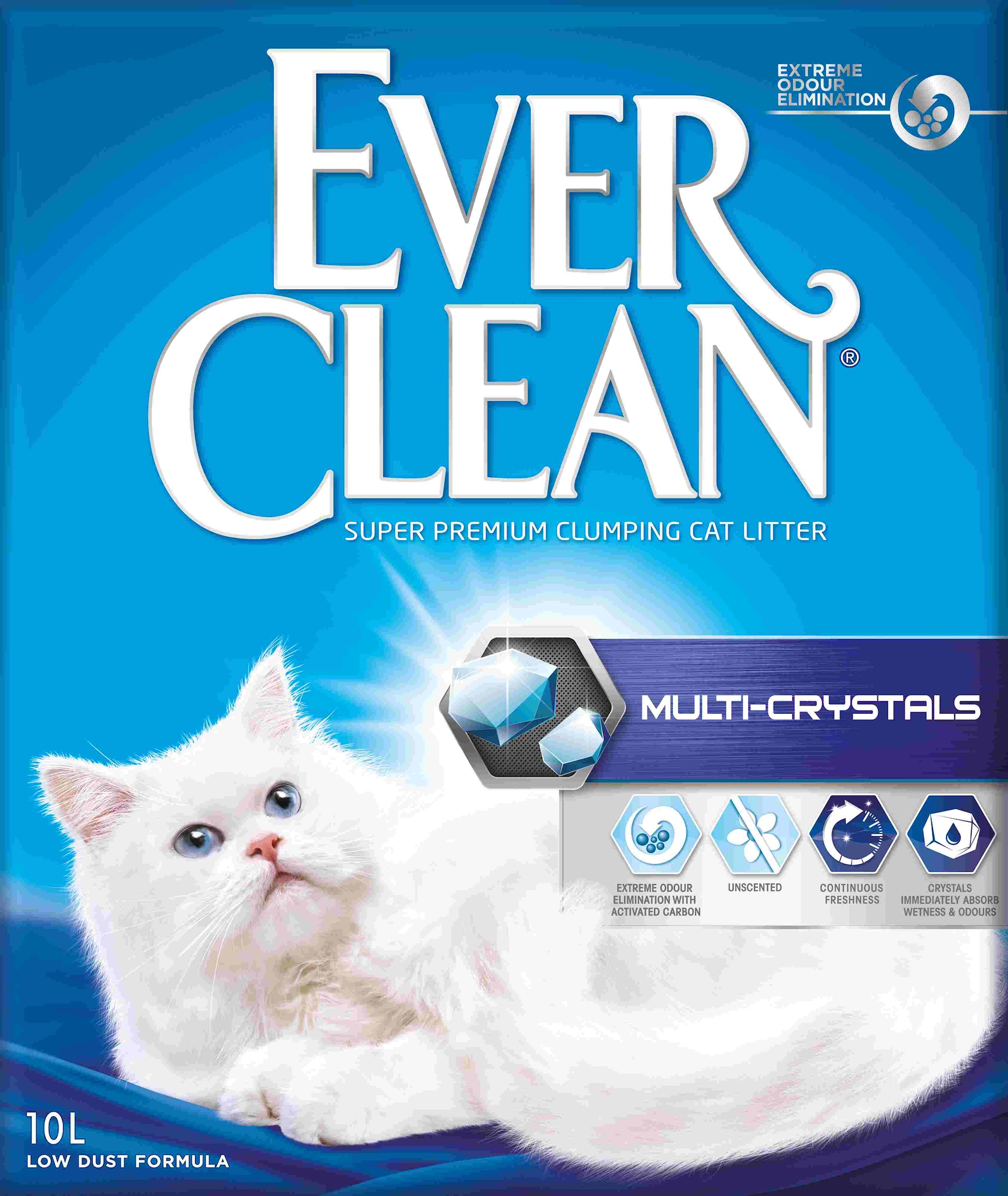 Ever Clean Multi-Crystals Kattsand 10L