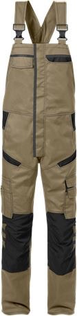 Fristads Smekkebukse 1555 STFP grå/svart C56 Khaki/svart C44