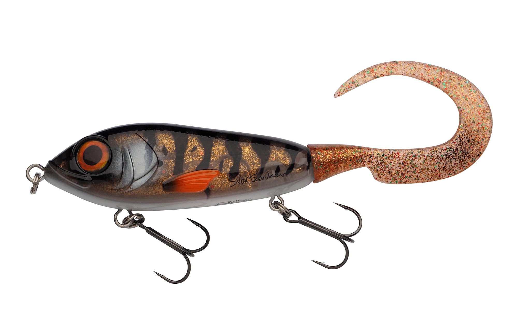 Svartzonker McMy Tail 17 cm Motoroil Burbot -