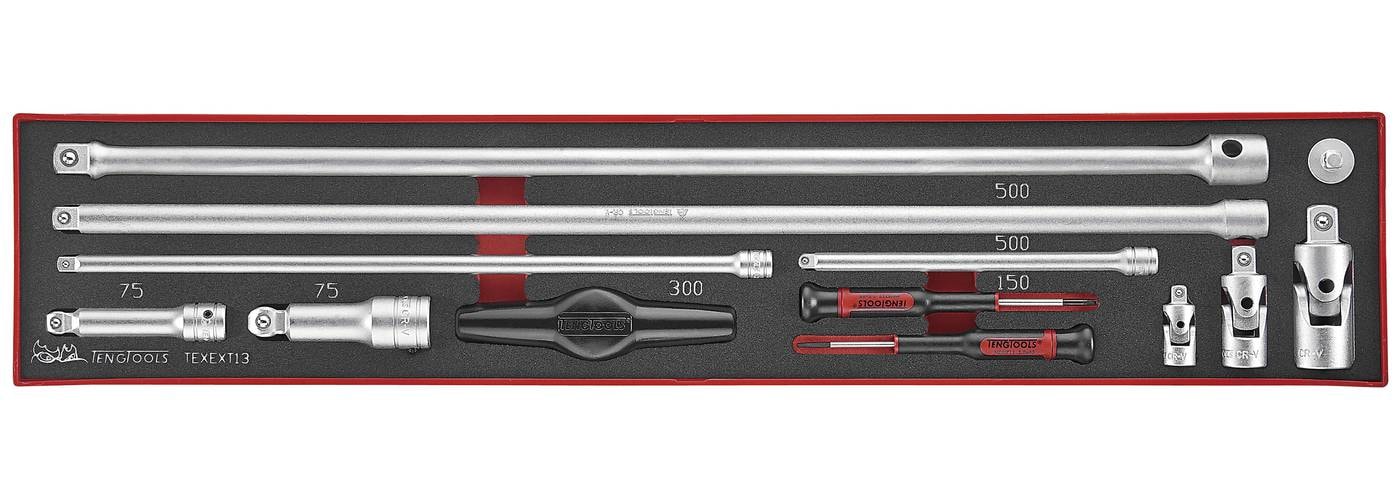 Teng Tools Förlängningssats TEXEXT13 EVA 13 delar