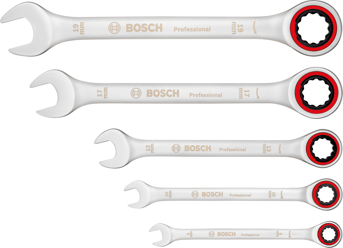 Bosch Spärrkombinyckel Sats 5St I Väska