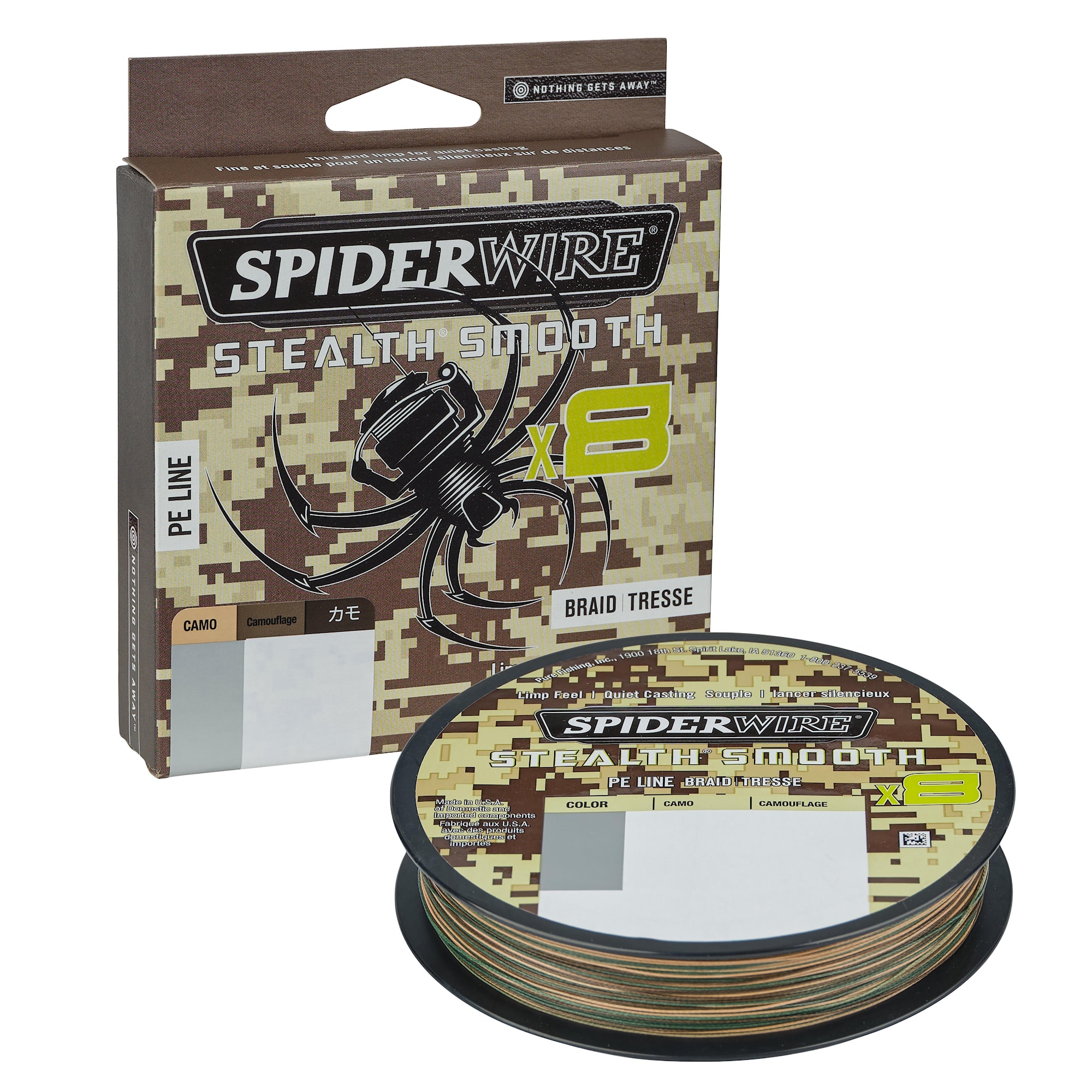 Spiderwire Stealth Smooth 8 Camo 150m Geflochtene Schnur