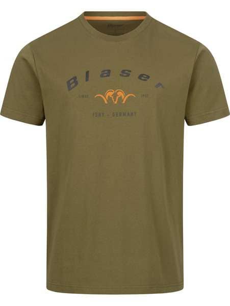 Blaser Since T-Shirt Herr 24 Dunkel Olive