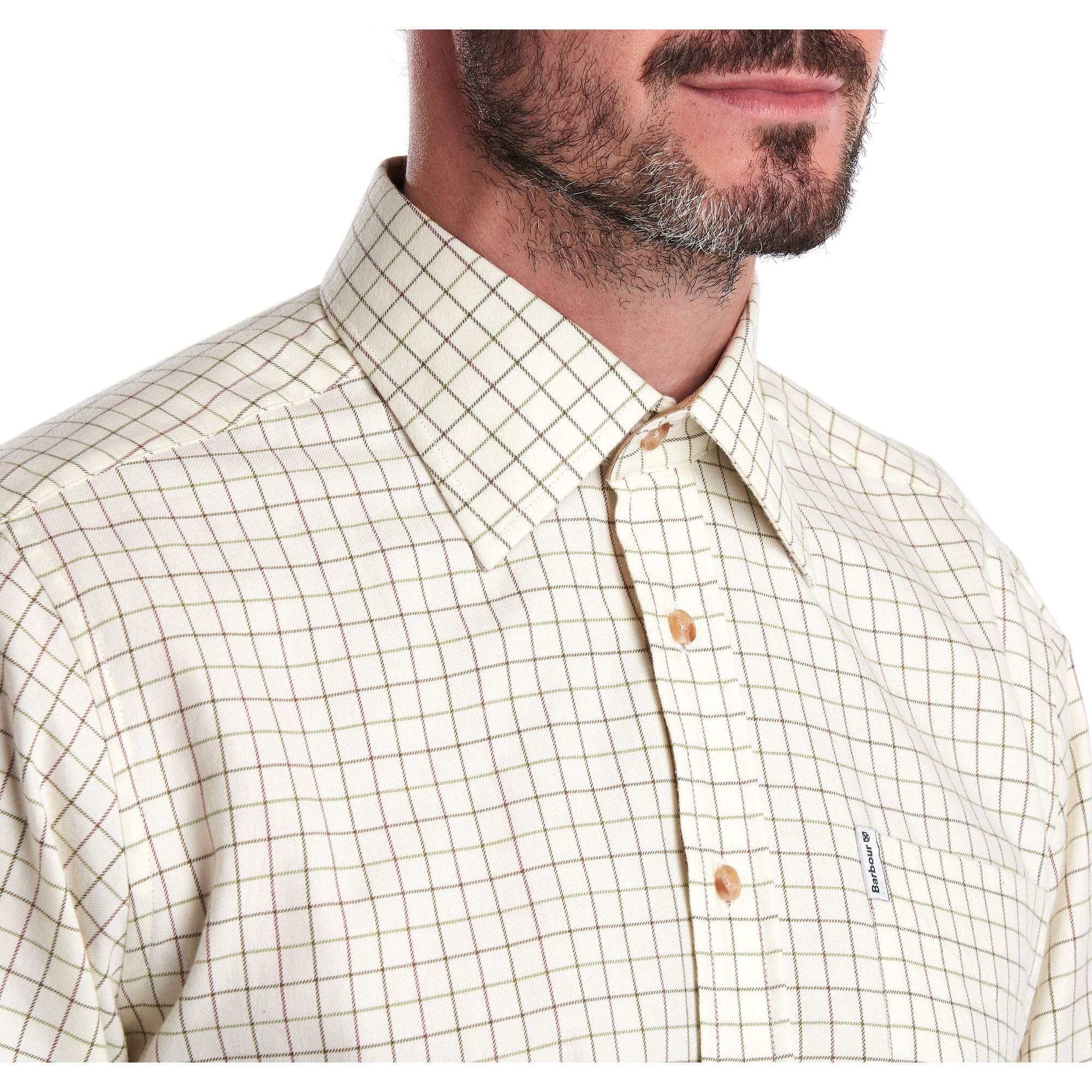 Barbour tattersall shirt discount