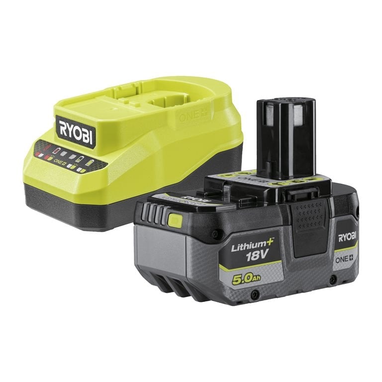 Ryobi RC18120A-150X Batteri Startkit 18V Lithium+ (1x5,0Ah)