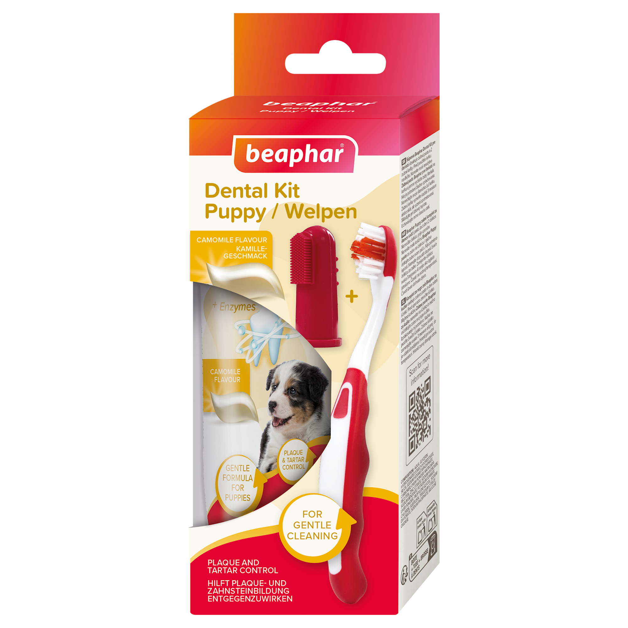 Beaphar Puppy Kit Zahnpasta und Zahnbürste