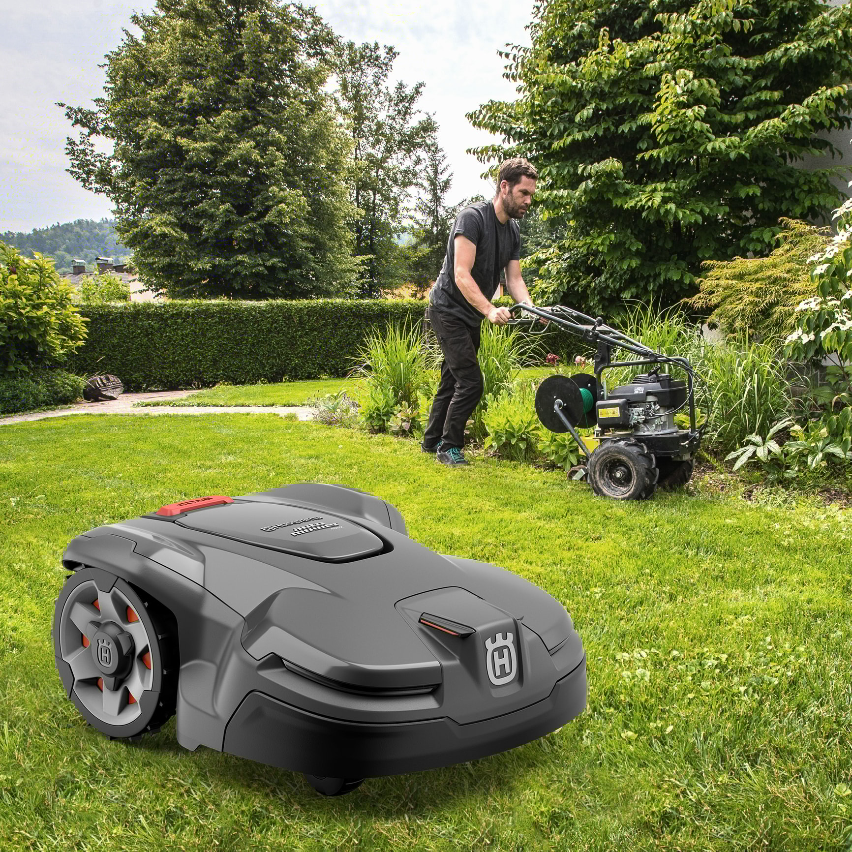 Husqvarna Automower® 415x Installerad och Klar