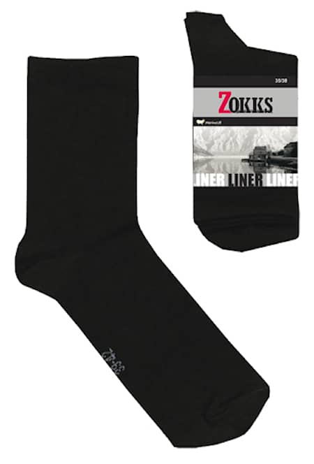 Zokks Liner ull 3-pack 60% merinoull
