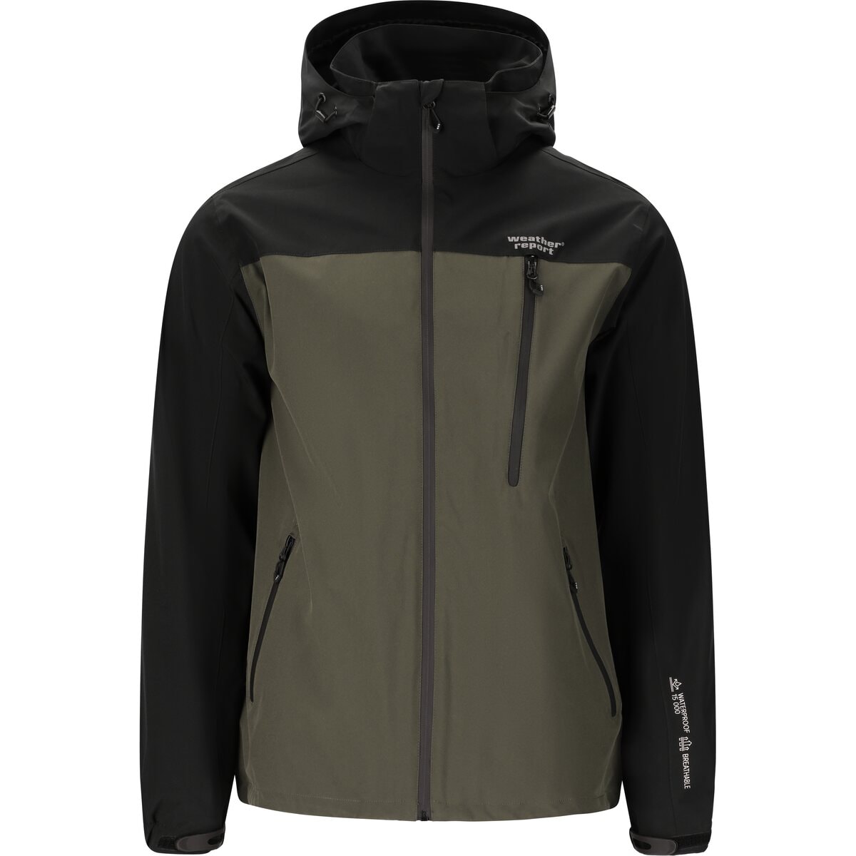 Weather Report Delton AWG Jacka W-Pro 15000 Herr Grågrön/Svart M -