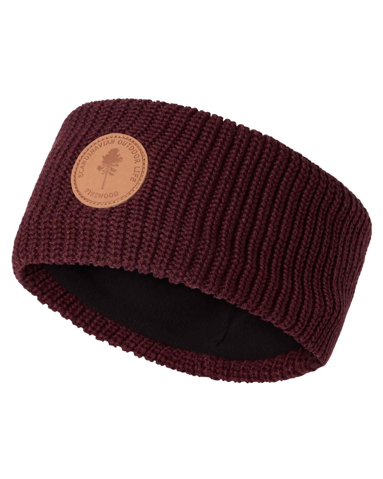 Pinewood Stickat Pannband Earth Plum