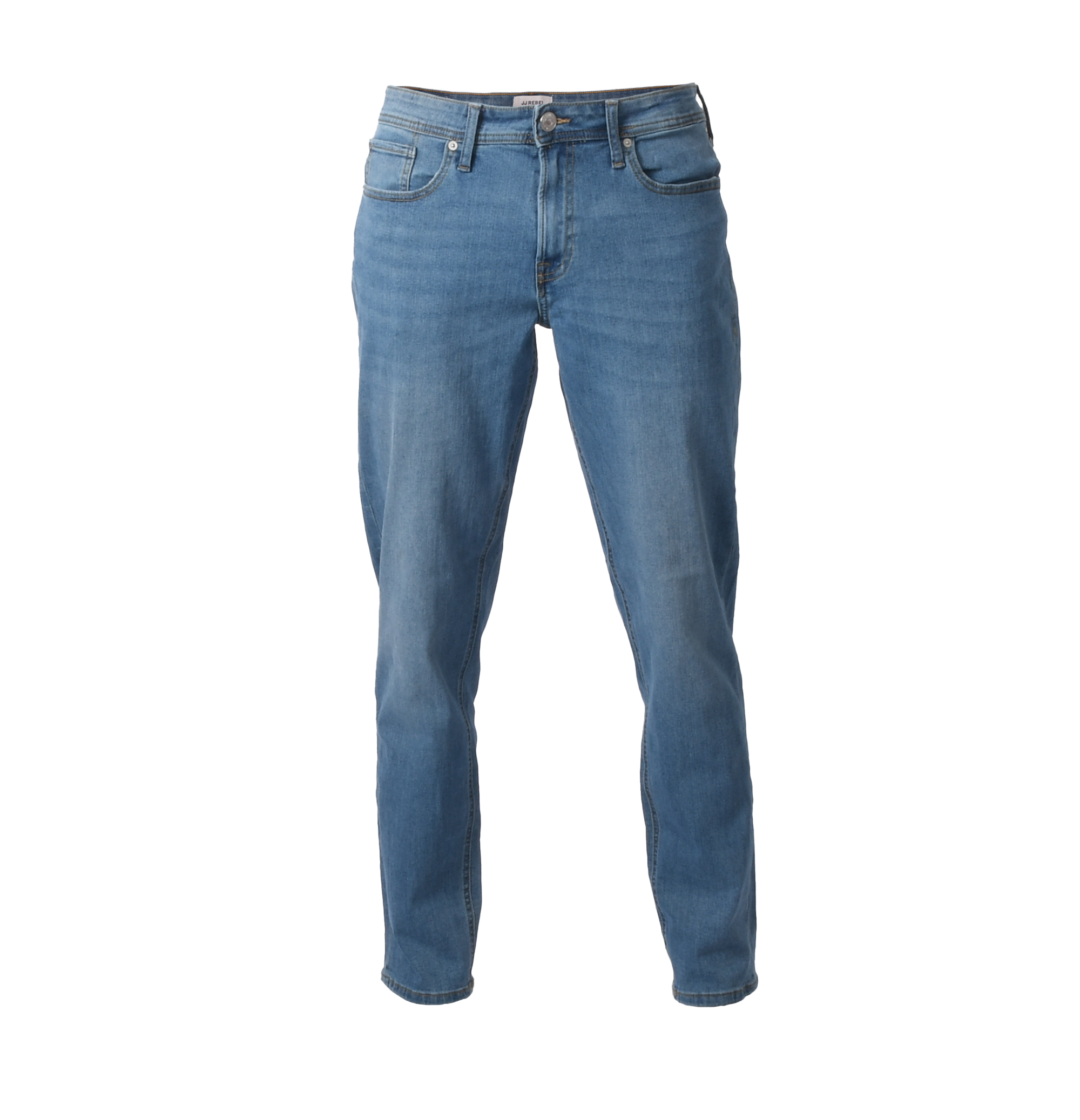 JJ REBEL Adam Jeans Tapered fit Mørkeblå Herre -