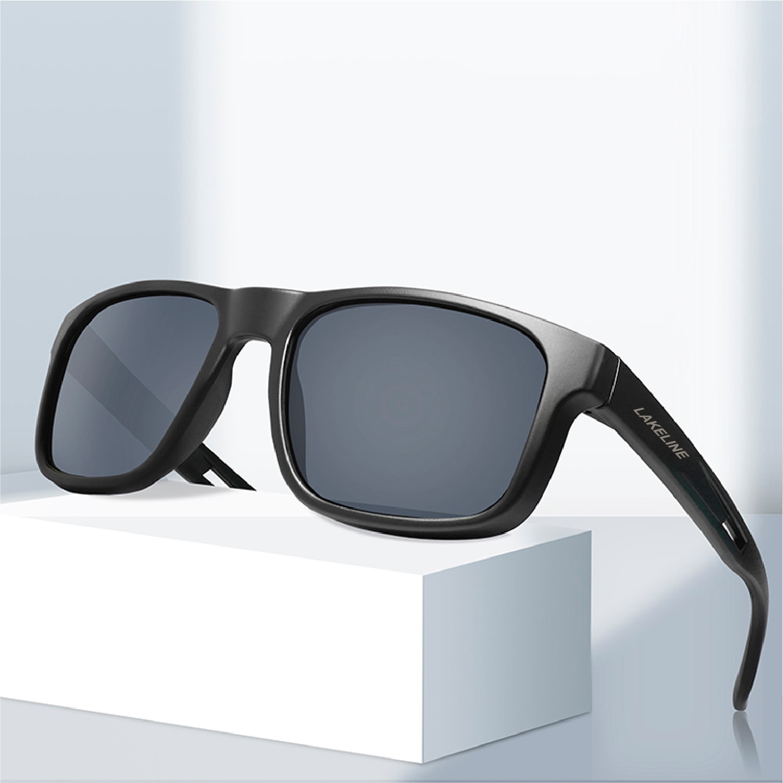 Lakeline Black Polariserande Solglasögon
