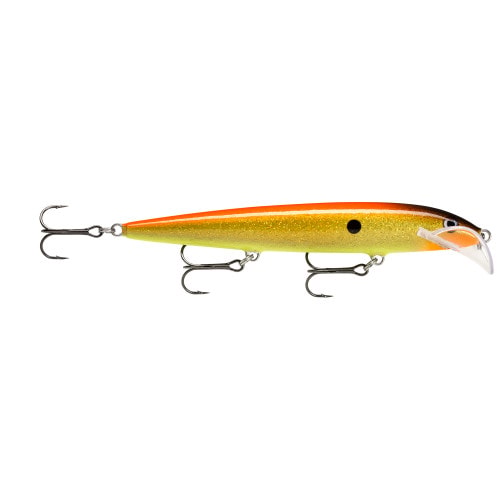 Rapala Scatter Rap Husky 13 cm Hologram Flake Gold Fluorescent Red (HFGF)