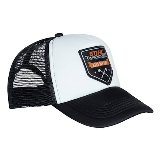 Stihl TIMBERSPORTS® trucker caps „Kiss my Axe“ TIMBERSPORTS® COLLECTION