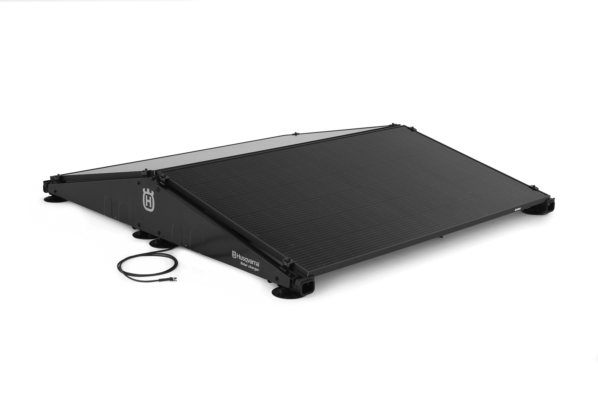 Husqvarna Solcellsladdare 2 paneler 2,2A