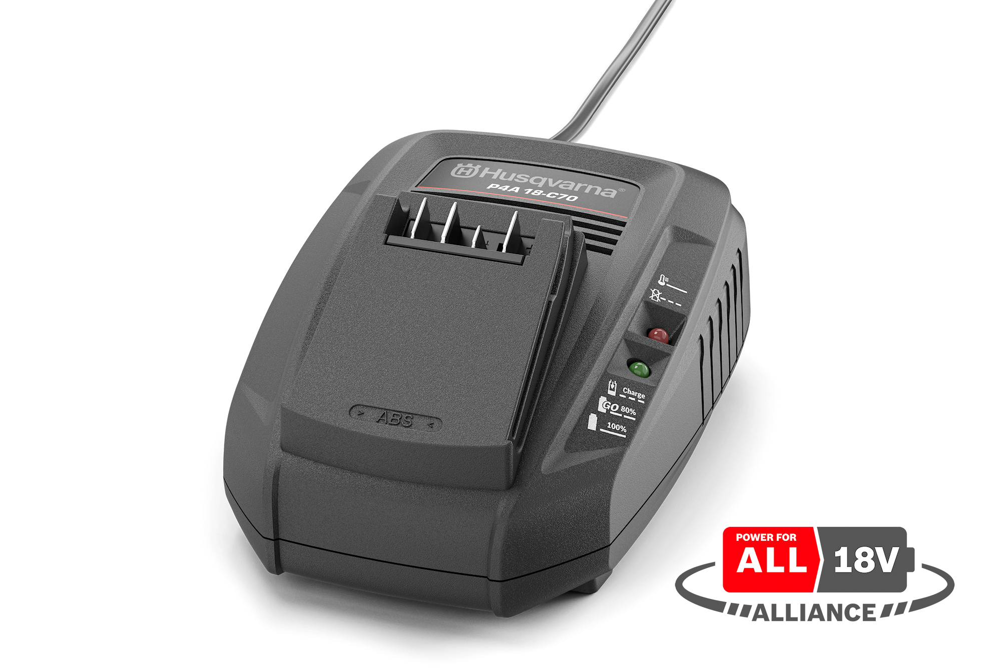 Husqvarna Aspire™ P4A 18-C70 Batterioplader