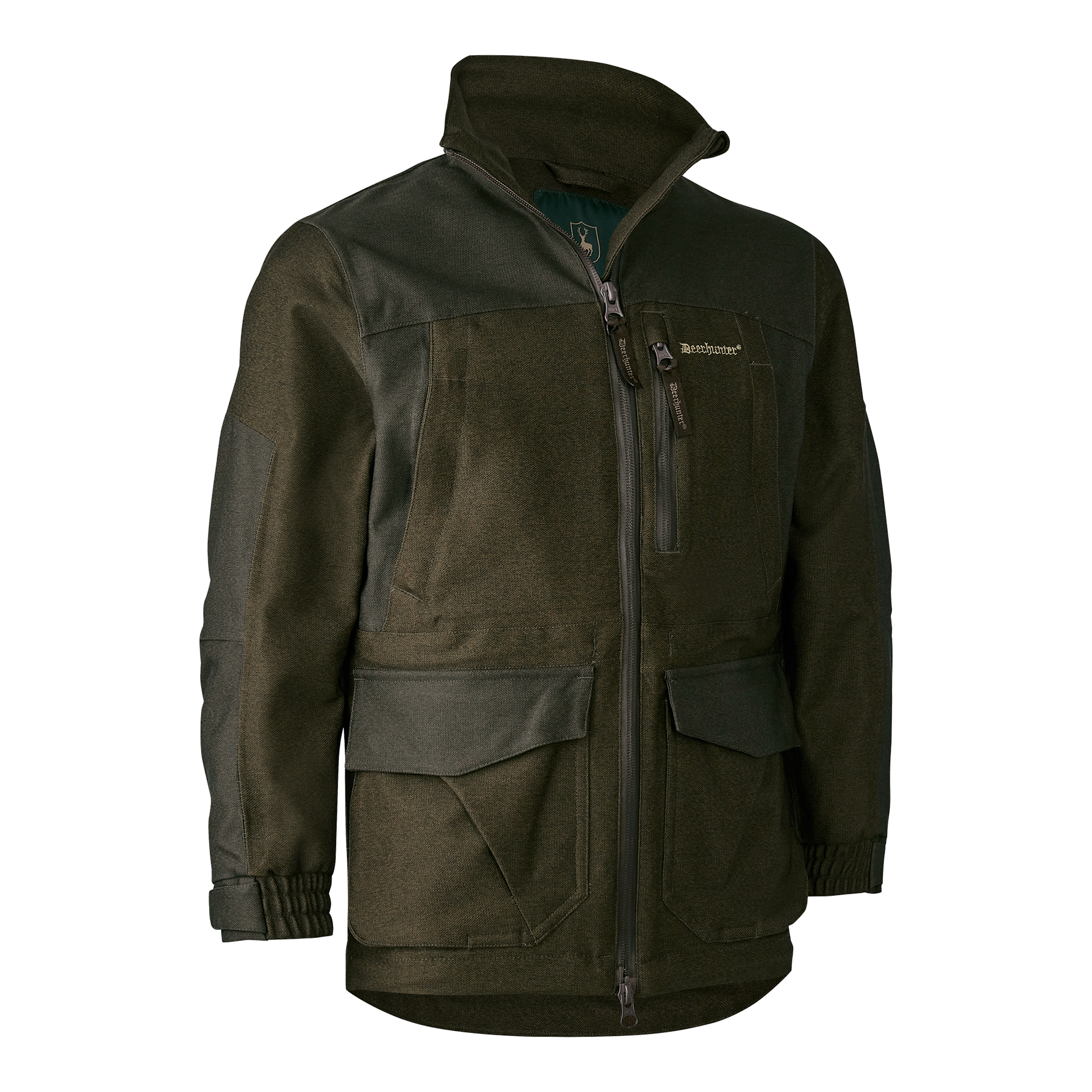 Deerhunter Ungdom Chasse Jacka Unisex Olive Night melange