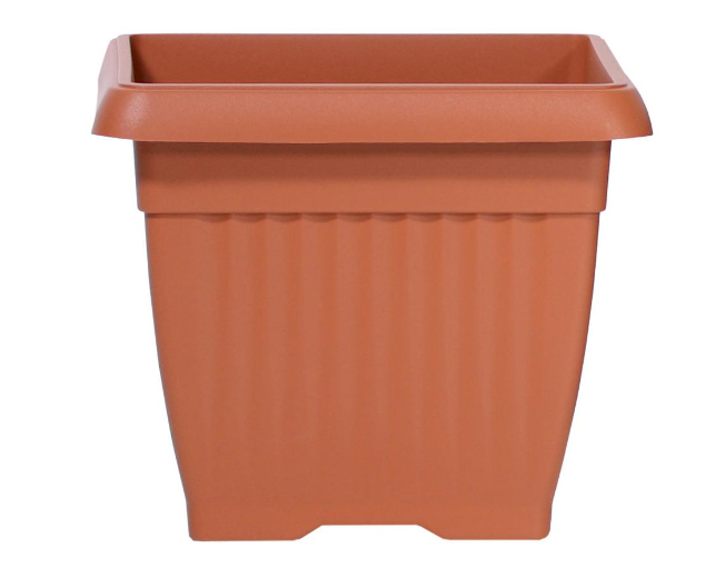 Palmako Plastpotte 25x25 cm Terracotta