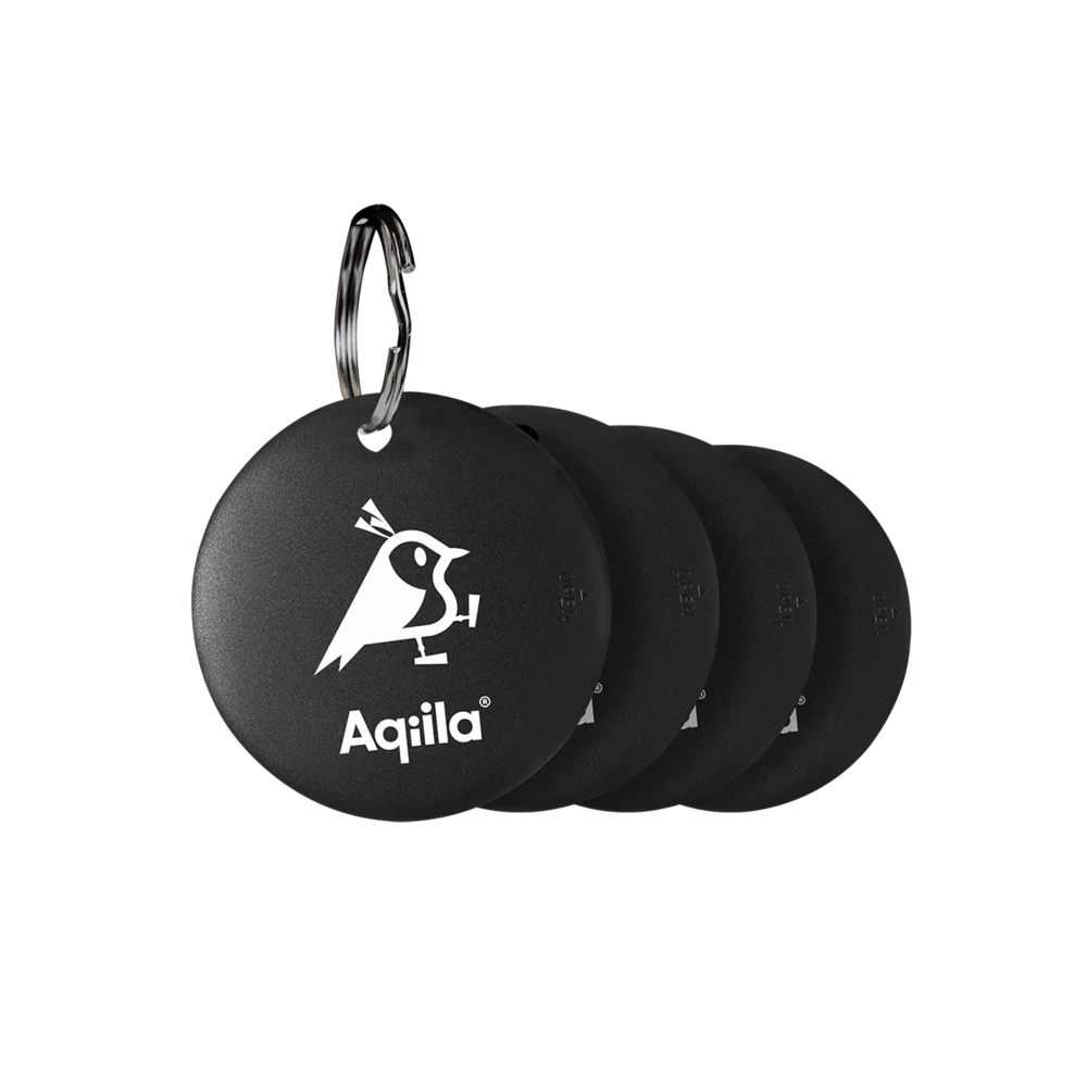 Aqiila Tagbird Nyckelring 4-pack