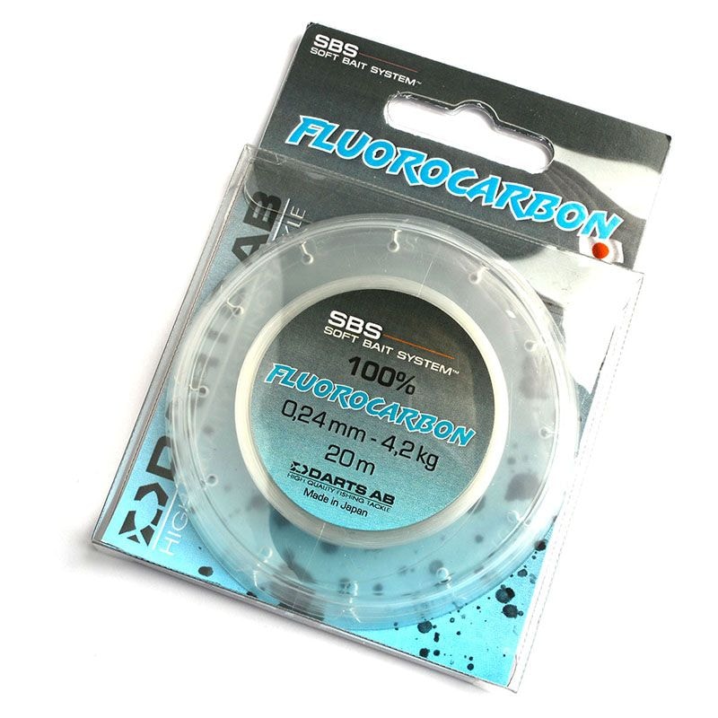 Darts SBS 100% Fluorocarbon 0,24 mm Fiskelina