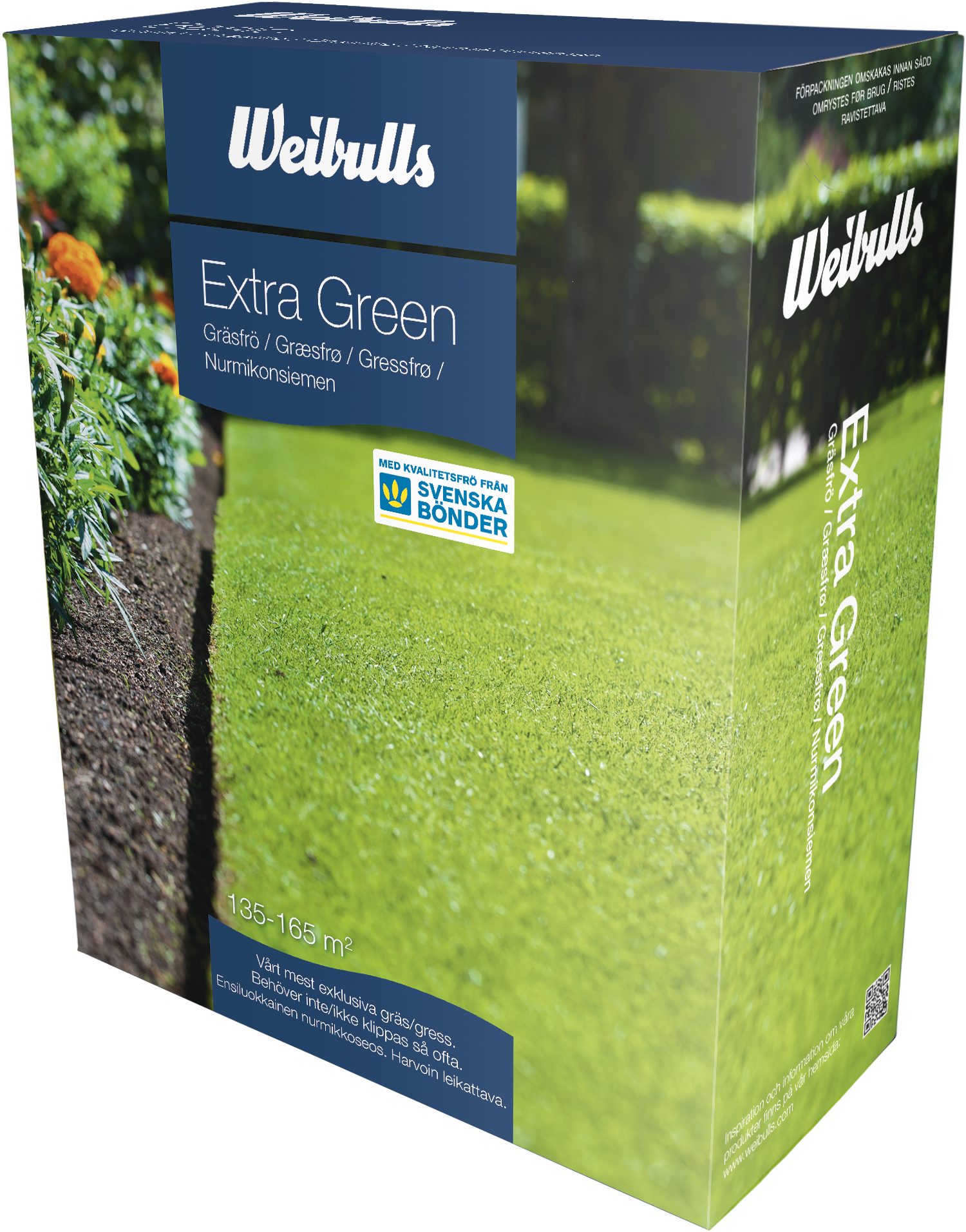 Weibulls Extra Green Gräsfrö 3 kg