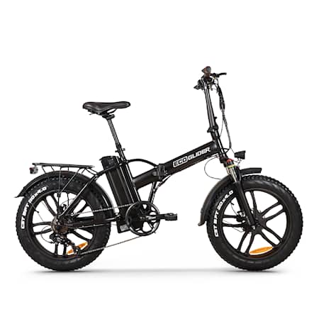 Ecoglider E-Bike RS3 Reco 25Km/H 250W 10.0Ah 20'' musta