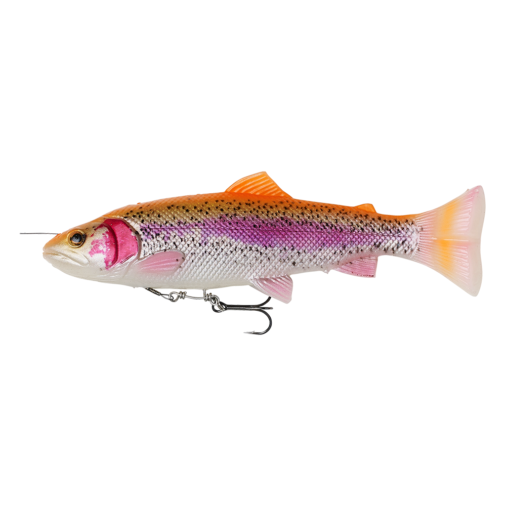 Savage Gear 4D Line Thru Pulsetail Trout 16cm 51g SS Albino Trout