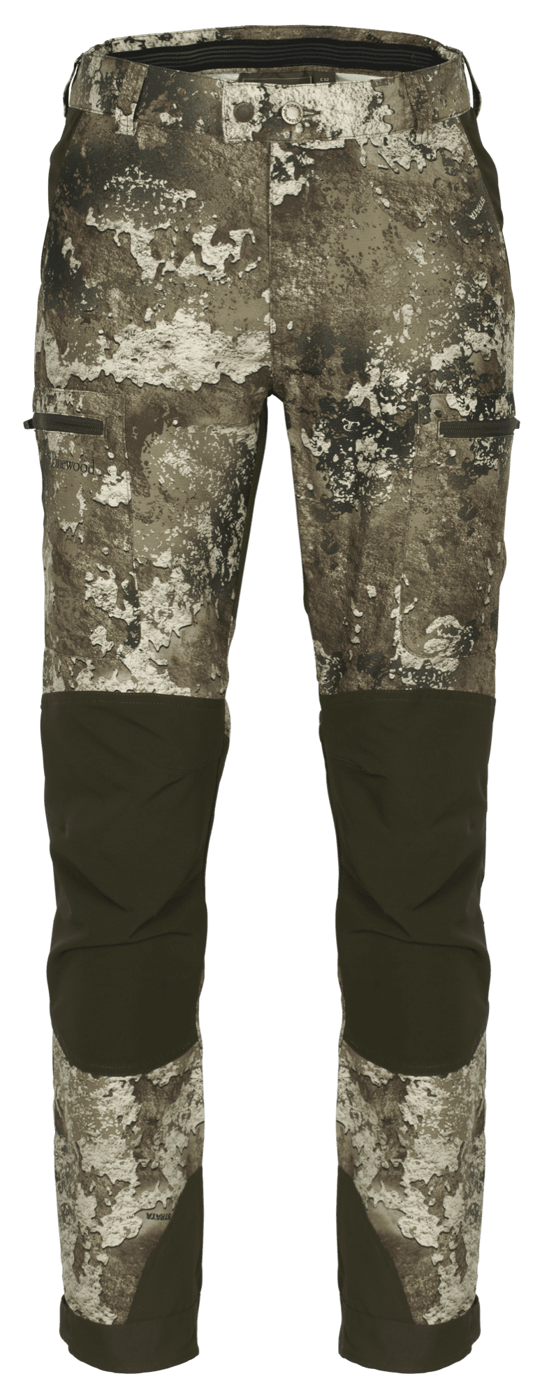 Pinewood Furudal Caribou Hunt Camou Byxor Herr Strata/Moss Green D112