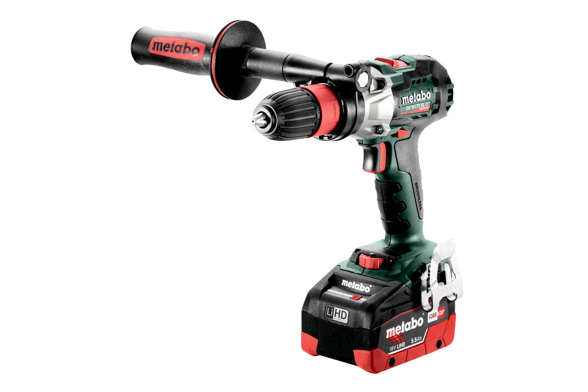 Metabo Gängmaskin GB 18 LTX BL Q I med 2x5,5Ah batterier & laddare