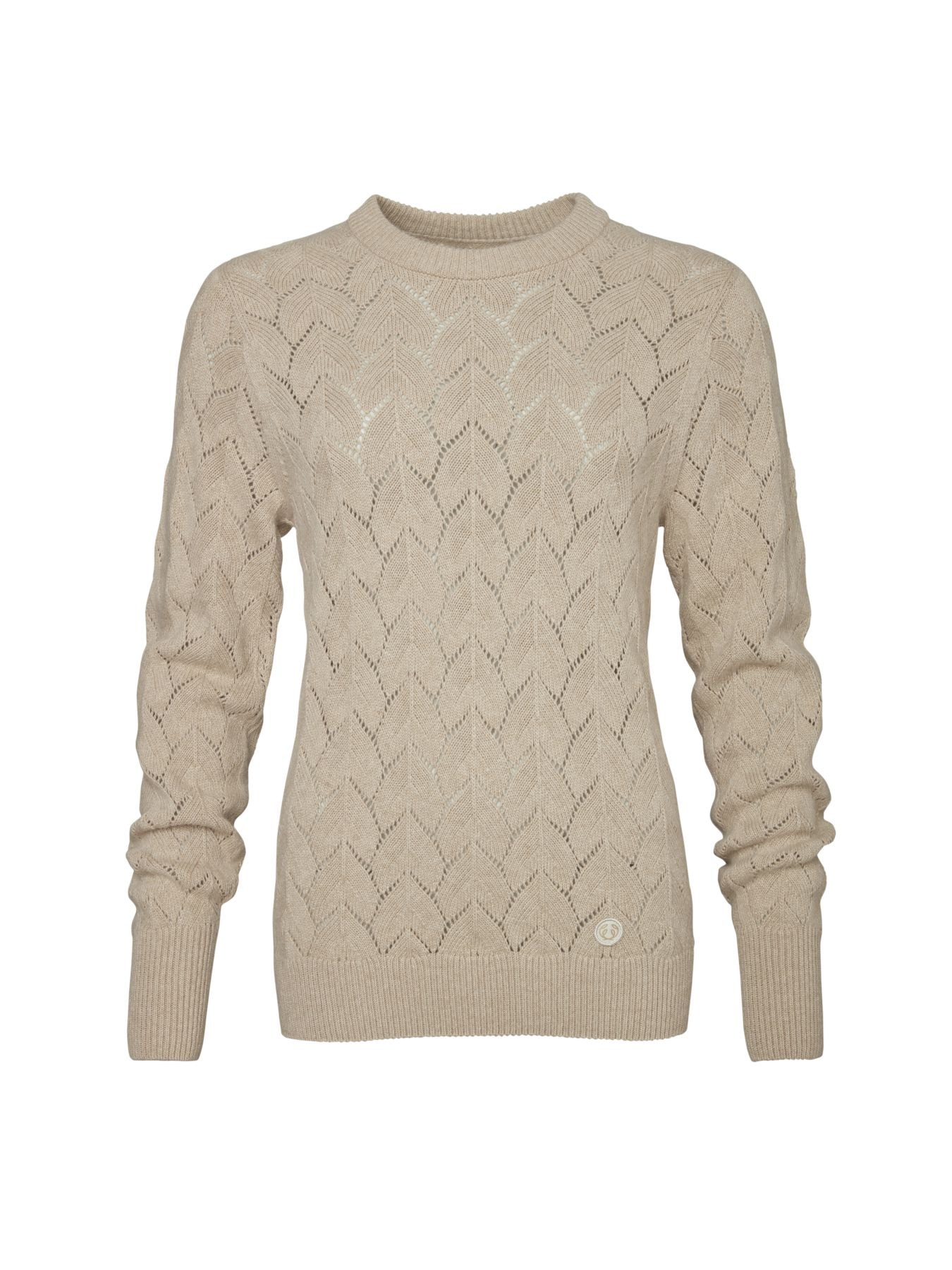 Chevalier Eden Wool Pullover Women Sandstone 40W