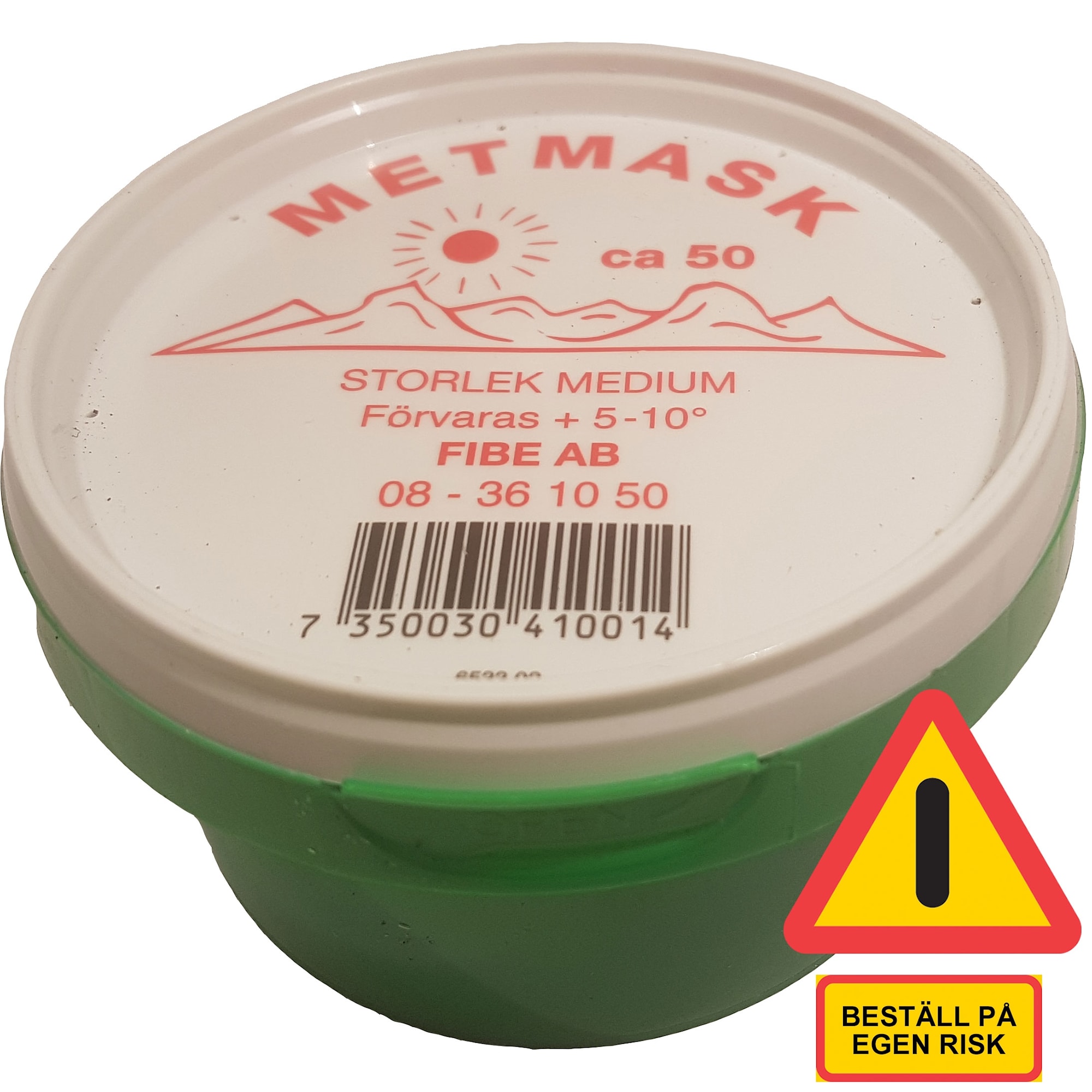 Fibe Metmask medium ca 40 st -