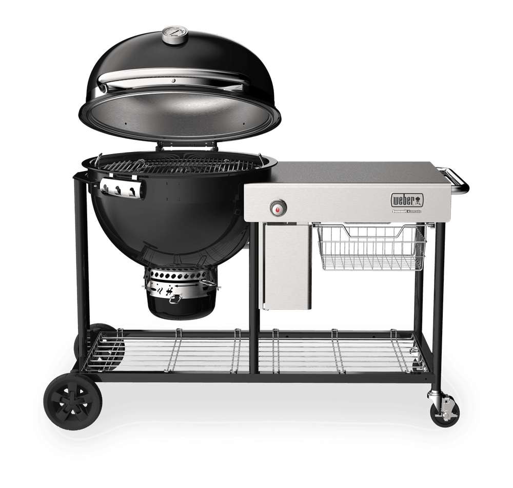 Weber Summit Kamado S6 Grillsenter Kullgrill 61 cm - Svart
