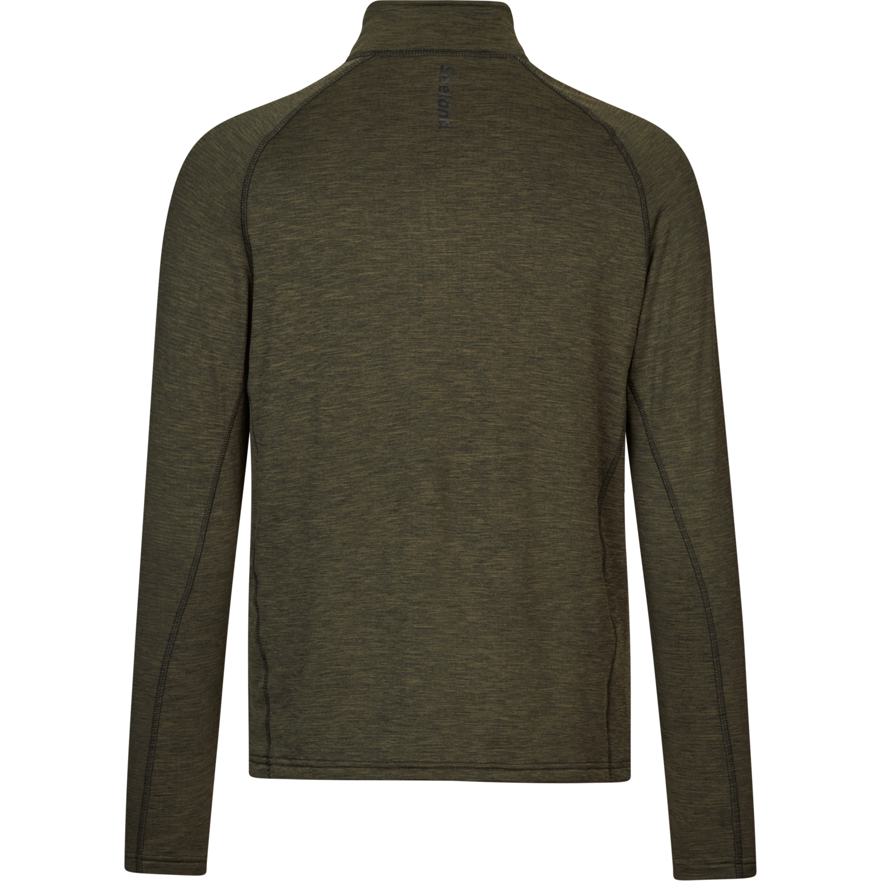 Seeland Peak Half Zip Pine green melange 2.jpg