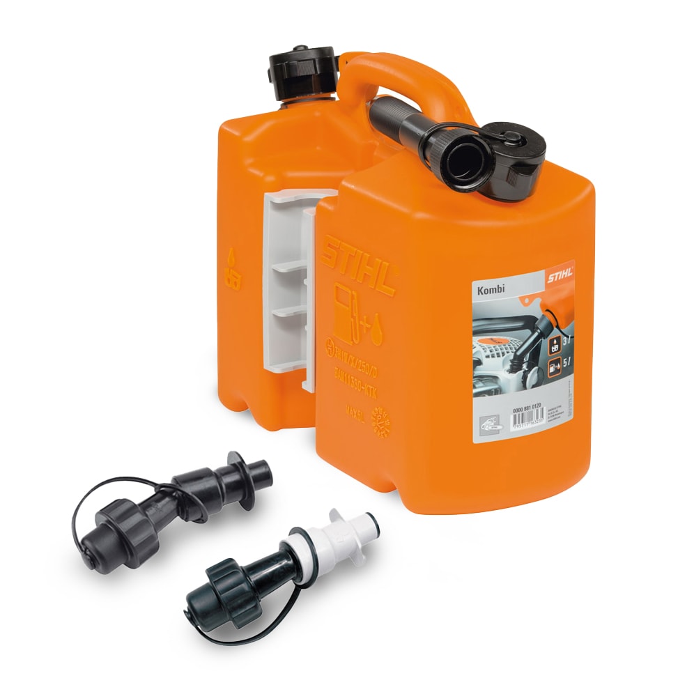 Stihl Kombidunk, orange med hållare & påfyllningssystem