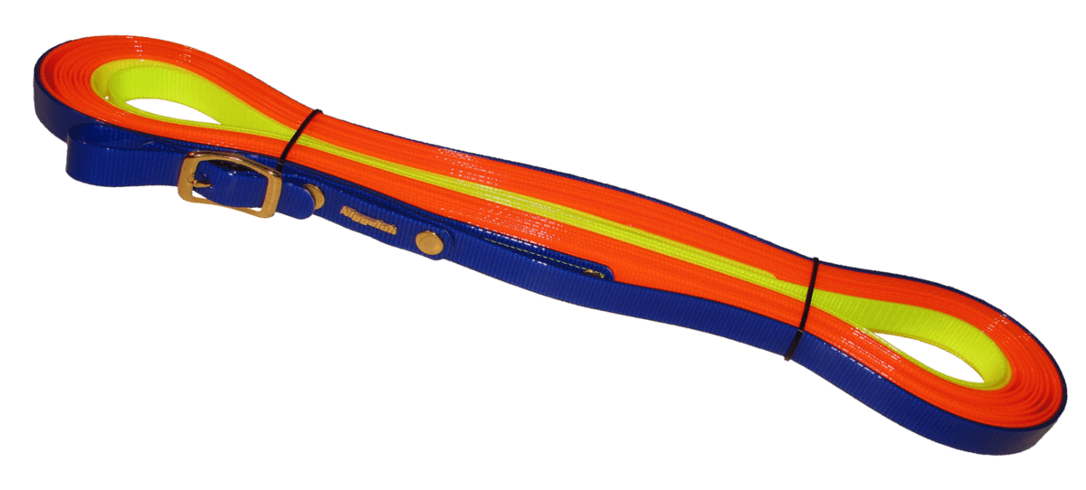 Niggeloh Spårlina Tracker ORA-GUL-BLÅ 12M