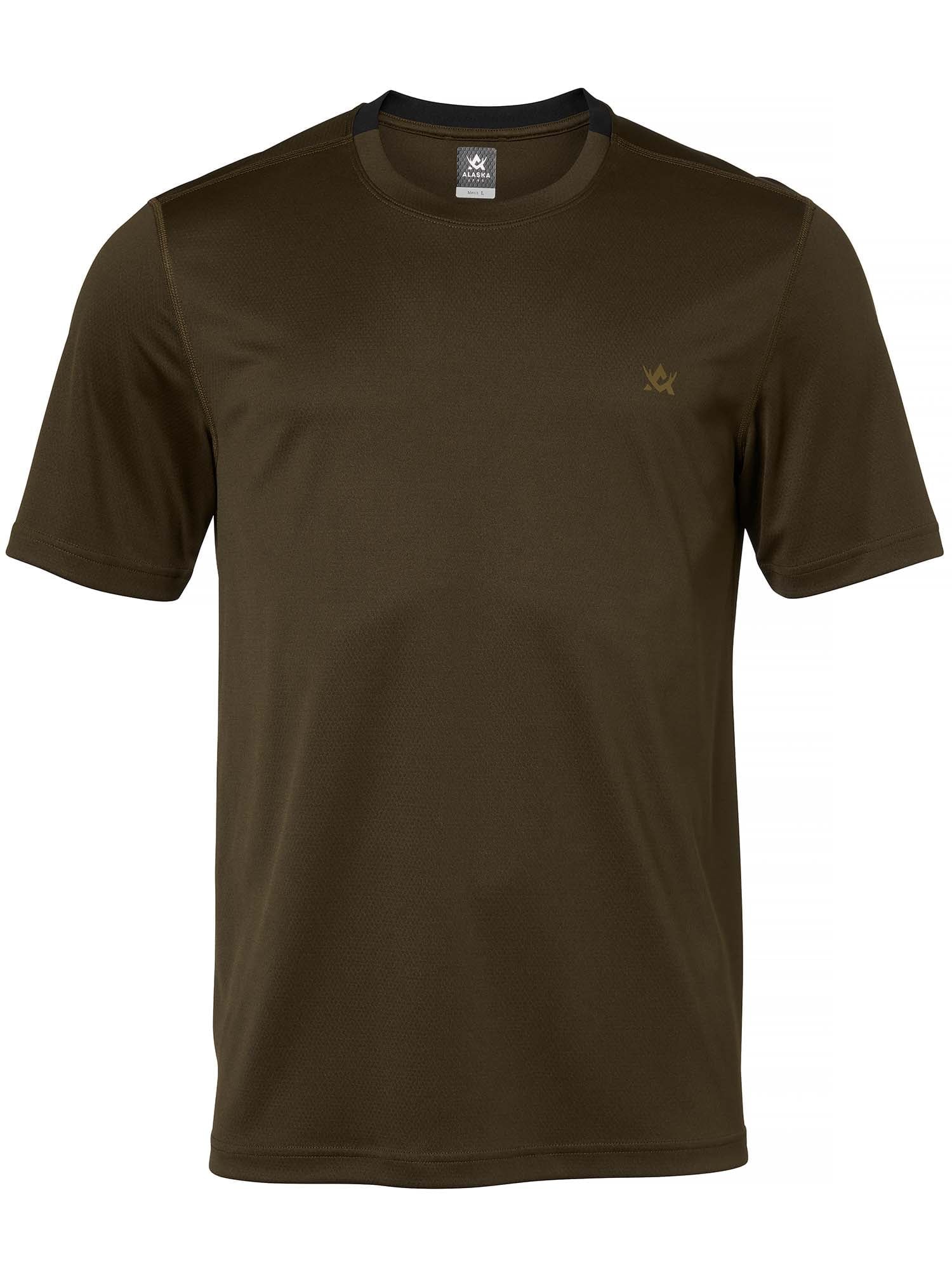 Alaska 1795 CoolDry T-Shirt Herre Brown