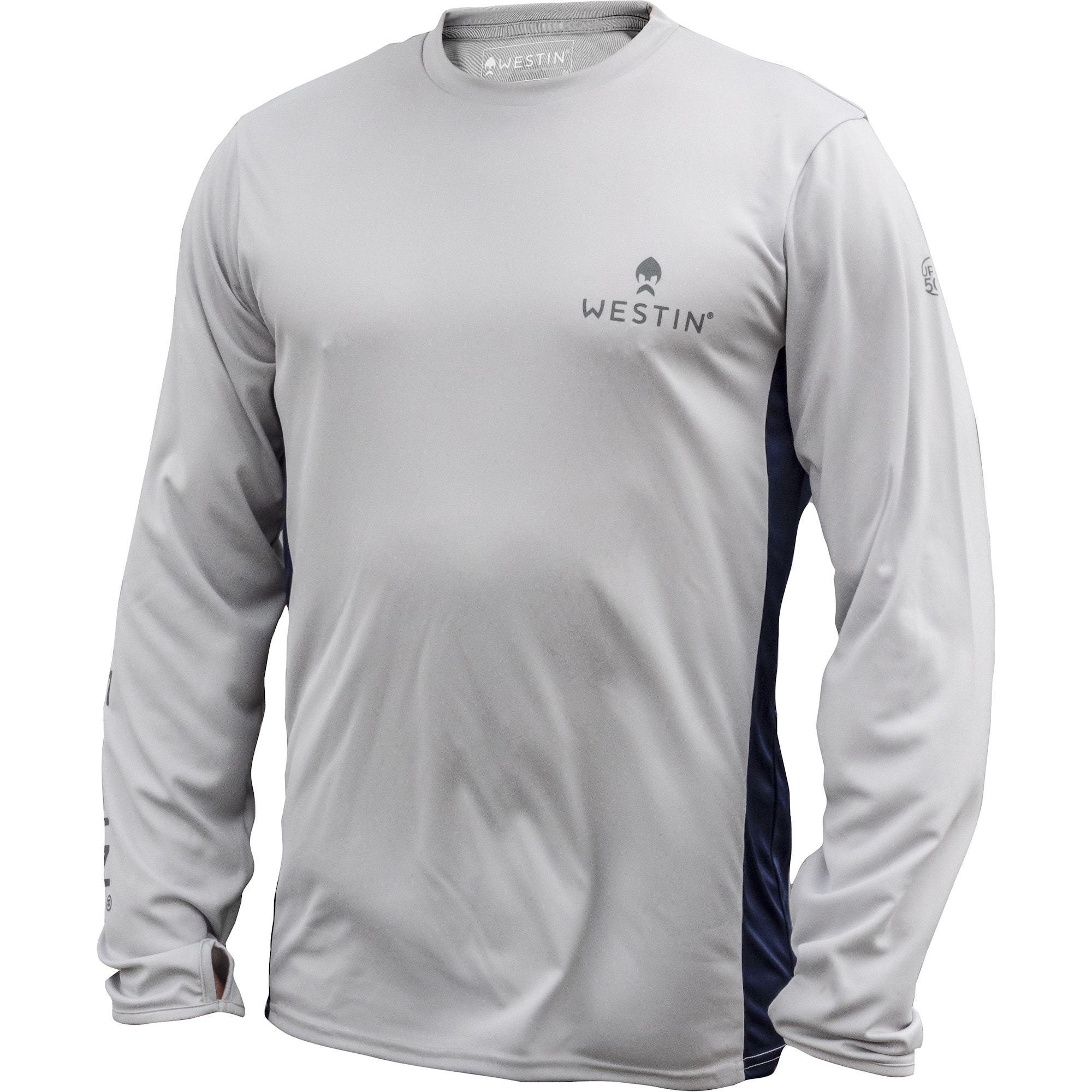 Westin Pro UPF Long Sleeve Grey/Navy Blue