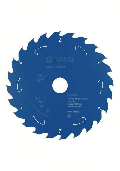 Bosch Sågklinga Expert for Wood 210×1,7/1,2×30mm 24T